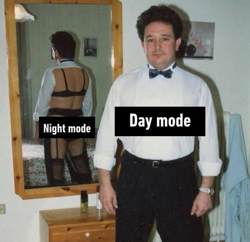 Chế độ ngày và đêm.