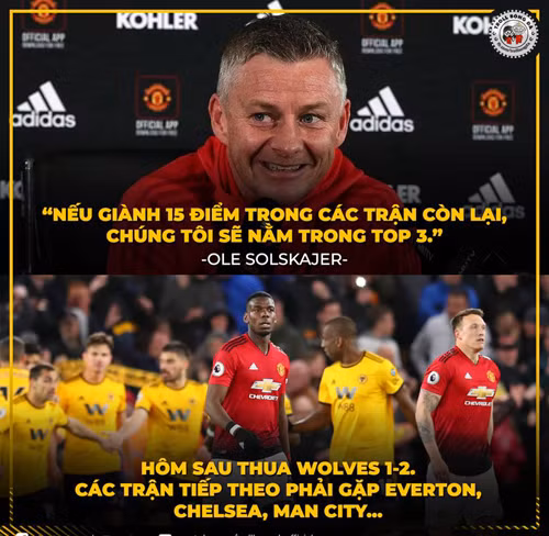 Tân HLV Solsa gặp khó rồi.