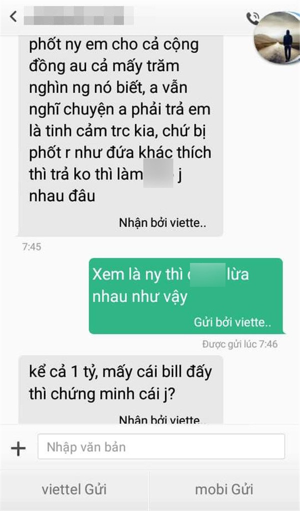 Đòi 83 triệu người yêu cũ vay, cô gái 2k1 nhận được câu trả lời phũ phàng: Tình phí cả thôi - Ảnh 2. Đòi 83 triệu người yêu cũ vay, cô gái 2k1 nhận được câu trả lời phũ phàng: Tình phí cả thôi - Ảnh 2.