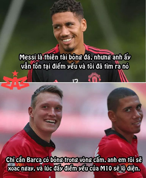 Vâng cặp đôi này sẽ "bắt chết" được Messi. Vâng cặp đôi này sẽ bắt chết được Messi.