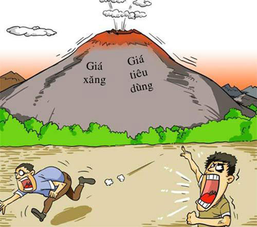 Tăng giá lại được dịp phun trào mới.