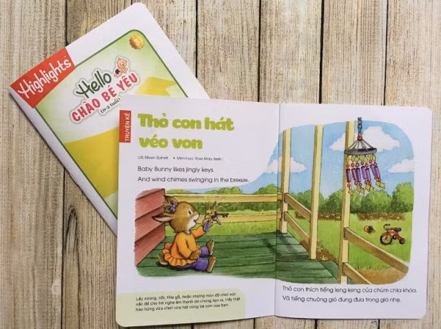 Một trong những đầu sách hấp dấn dán mác 0 - 2 tuổi với nội dung đơn giản, minh họa đẹp mắt cùng với phần hướng dẫn chi tiết dành cho cha mẹ