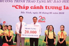 “Cùng Honda chắp cánh tương lai” năm 2016