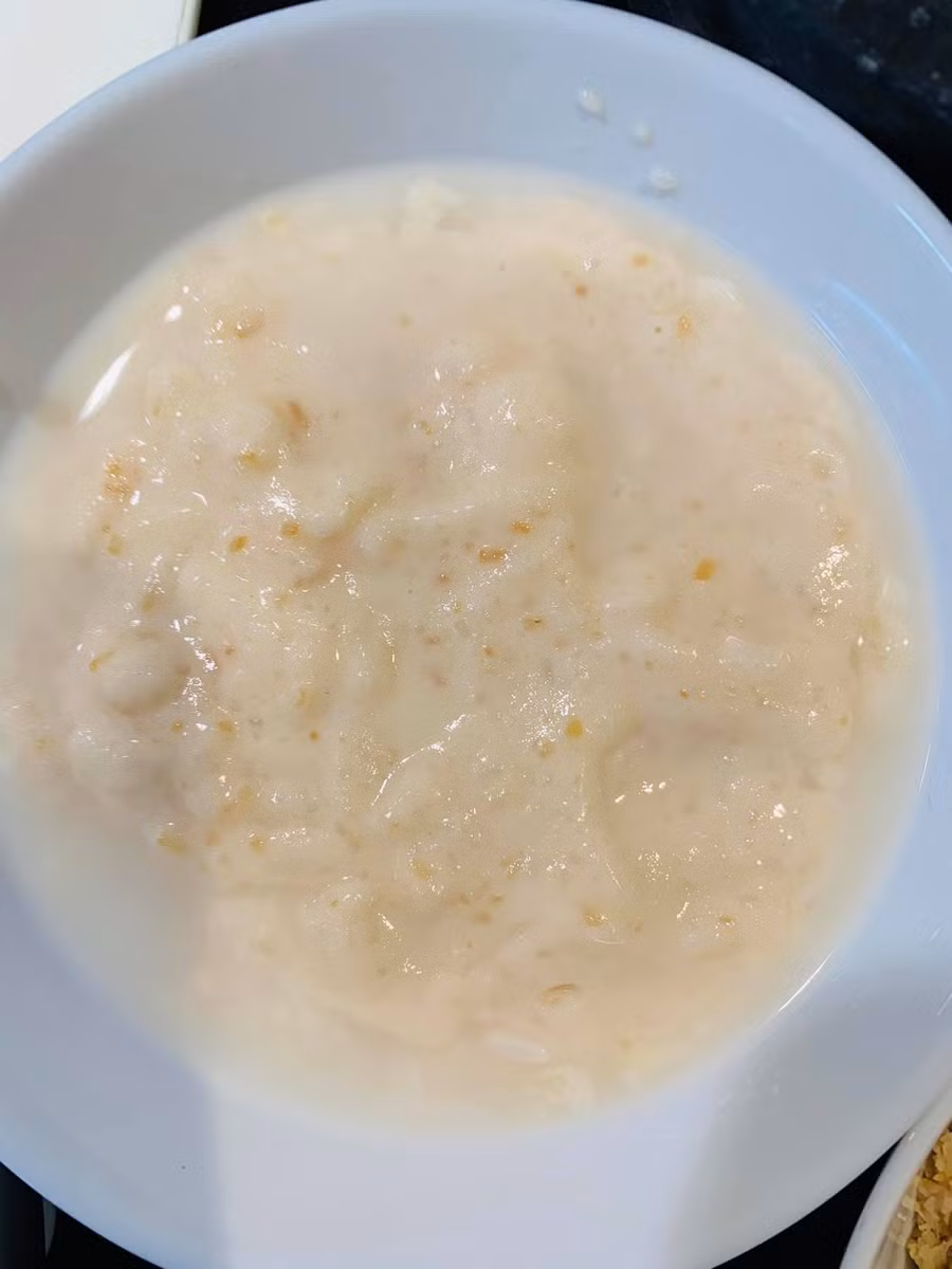 Mẻ chua xay nhuyễn.