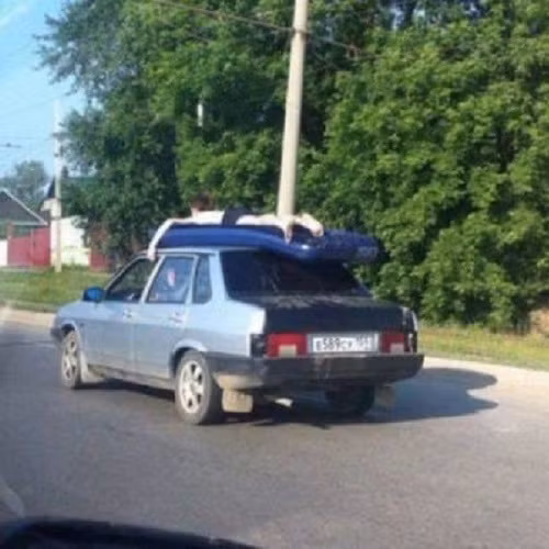 Vừa tắm nắong vừa dạo khắp phố phường.