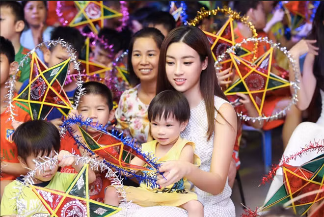 Hoa hậu Việt Nam Đỗ Mỹ Linh.