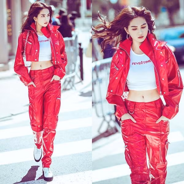 ngoc trinh cuc ngau voi ao crop top sieu ngan, khoe vong eo 56 tru danh - 6