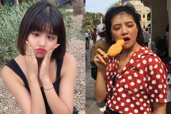 Hết hồn nhan sắc thật của hotgirl con lai sau những bức ảnh đẹp long lanh ảnh 5 Hotgirl con lai khiến dân mạng hết hồn với nhan sắc thật đằng sau những bức ảnh đẹp long lanh-6