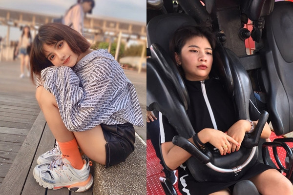 Hết hồn nhan sắc thật của hotgirl con lai sau những bức ảnh đẹp long lanh