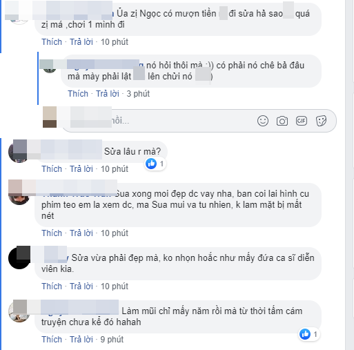 Ninh Dương Lan Ngọc bị nghi mới "dao kéo" với chiếc mũi thẳng tưng như mọc từ trên trán xuống ảnh 4 Chiếc mũi thẳng tưng như mọc từ trên trán xuống, Ninh Dương Lan Ngọc bị nghi mới dao kéo nên chưa vào form-4