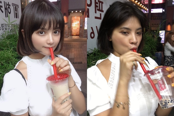 Hết hồn nhan sắc thật của hotgirl con lai sau những bức ảnh đẹp long lanh ảnh 2 Hotgirl con lai khiến dân mạng hết hồn với nhan sắc thật đằng sau những bức ảnh đẹp long lanh-3