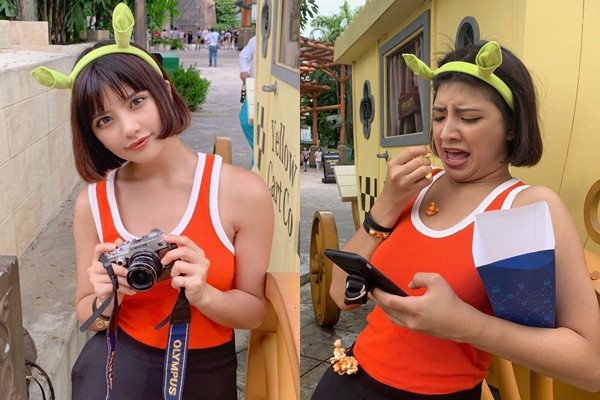 Hết hồn nhan sắc thật của hotgirl con lai sau những bức ảnh đẹp long lanh ảnh 7 Hotgirl con lai khiến dân mạng hết hồn với nhan sắc thật đằng sau những bức ảnh đẹp long lanh-8