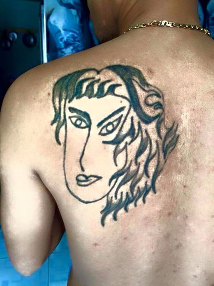 Thanh niên nhờ bạn xăm mặt quỷ để đi đòi nợ rồi nhận cái kết ê chề ảnh 4 Chuyện thanh niên nhờ bạn xăm mặt quỷ để đi đòi nợ rồi nhận cái kết ê chề hút 6 nghìn lượt like xôn xao mạng xã hội-5