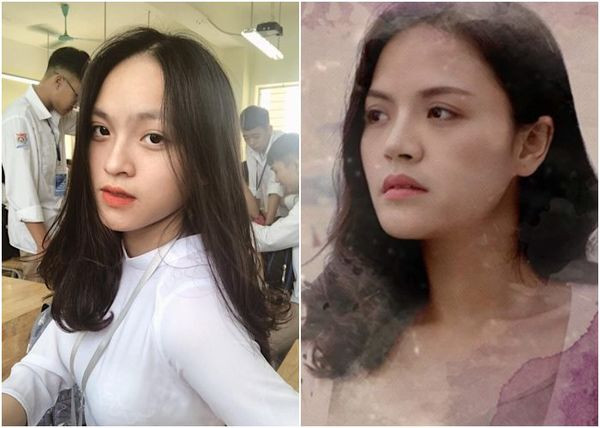 Nữ sinh bất ngờ nổi tiếng vì quá giống chị Huệ Thu Quỳnh ảnh 2