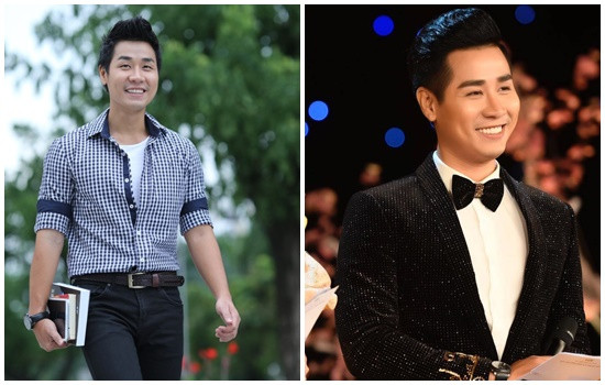 Những sao nam Vbiz gây tranh cãi vì gương mặt “đập đi xây lại“ ảnh 8 Vẻ ngoài khác lạ của nam MC lại được nhận xét mất đi nét duyên vốn có.