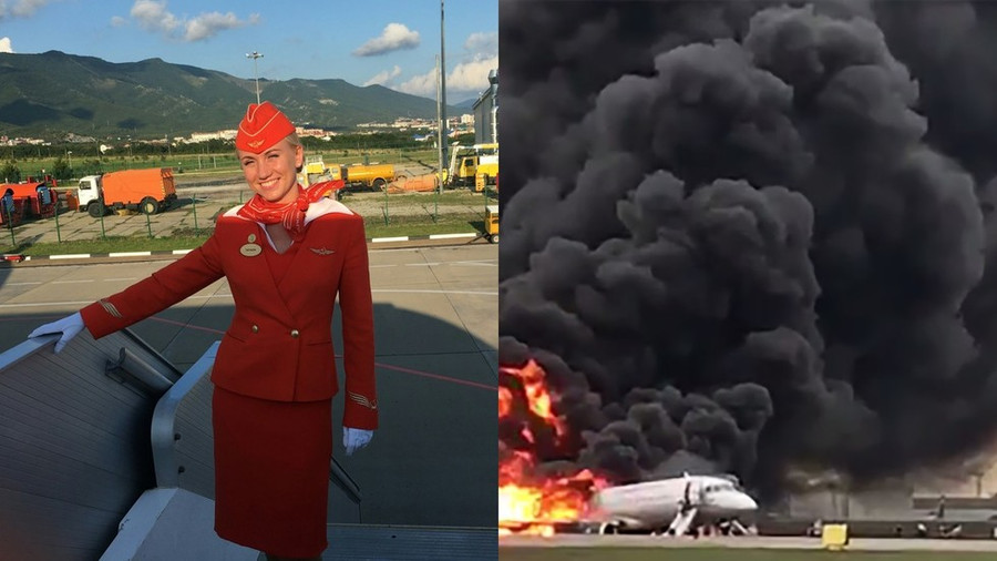 Nữ tiếp viên nhanh trí Tatyana Kasatkina. Ảnh: AFP Chú thích ảnh