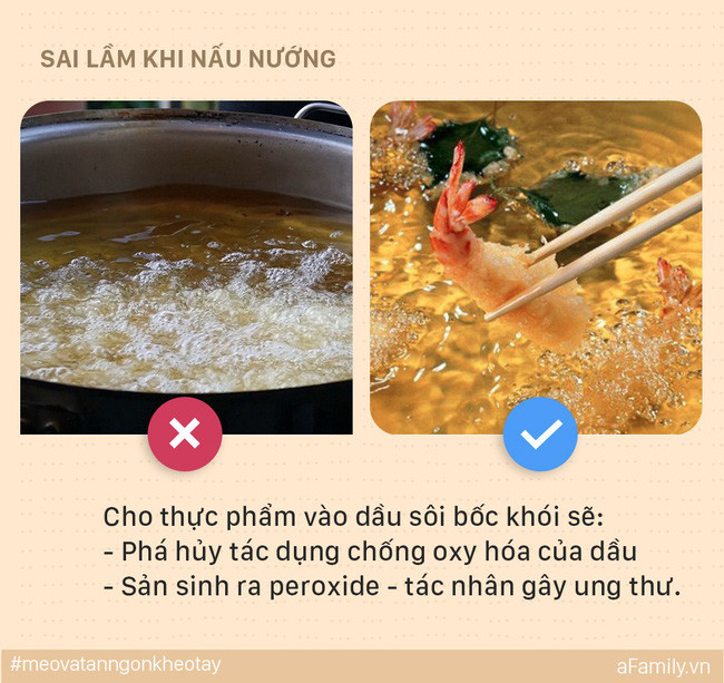 5 sai lầm mẹ dễ mắc khi nấu ăn khiến cả nhà bị ung thư, đến lúc biết thì e đã muộn - Ảnh 2. 5 sai lầm mẹ dễ mắc khi nấu ăn khiến cả nhà bị ung thư, đến lúc biết thì e đã muộn - Ảnh 2.