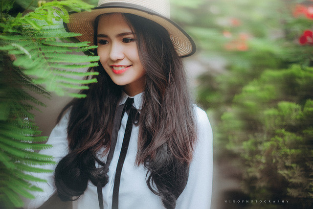 Bộ ảnh Tình thơ đẹp như tranh của nữ sinh Sư phạm ảnh 4 Bộ ảnh Tình thơ đẹp như tranh của nữ sinh Sư phạm ảnh 4