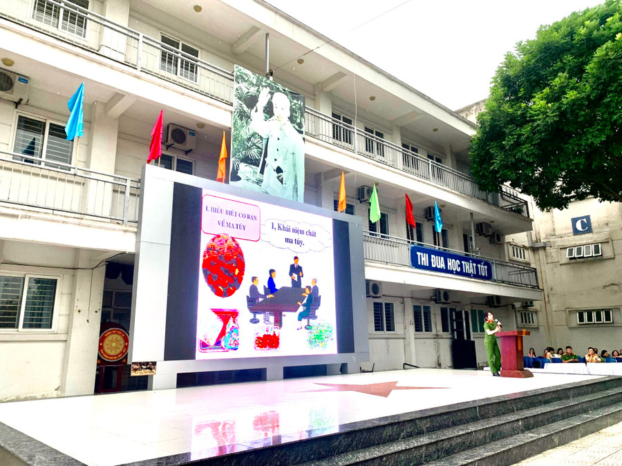 Mỗi nhà trường sẽ có những cách thức tuyên truyền về tác hại của thuốc lá cũng như các tệ nạn xã hội khác cho học sinh tùy vào thực tế của đơn vị.