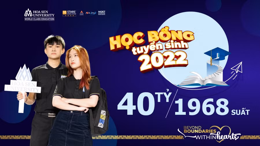 Trường Đại học Hoa Sen sẽ dành 40 tỷ học bổng cho sinh viên trong năm 2022