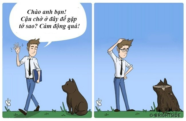 Đối với những người cận mà không có kính, sự nhầm lẫn là điều không thể tránh khỏi trong cuộc sống hàng ngày. 10 diem khac biet giua truoc va sau khi nguoi can deo kinh hinh anh 1