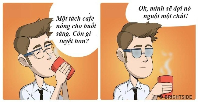 Mang lại nhiều lợi ích, song cặp kính cũng có lúc gây ra một số phiền toái cho những người "bốn mắt". 10 diem khac biet giua truoc va sau khi nguoi can deo kinh hinh anh 10
