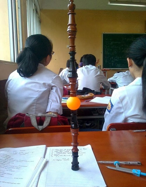 Chết mất thôi với những con người vui tính nhất quả đất ảnh 4 Nghệ thuật của học trò.