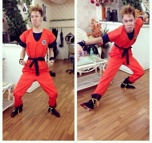 Chết mất thôi với những con người vui tính nhất quả đất ảnh 8 Songoku tái xuất giang hồ.