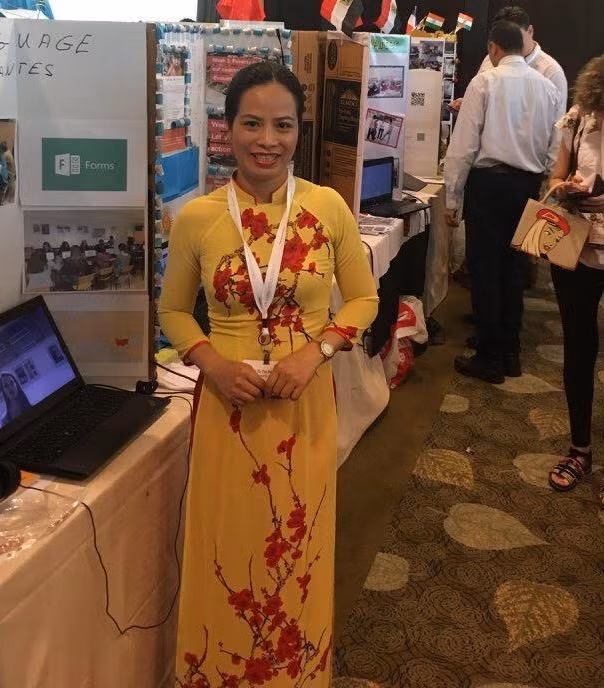 Cô Tô Thị Như Quỳnh tham gia Diễn đàn giáo viên sáng tạo