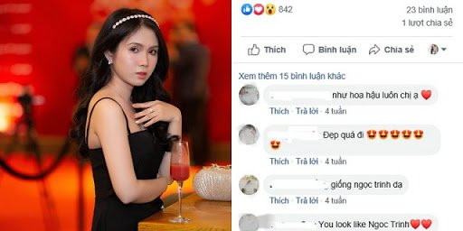 Nữ hoàng nội y Ngọc Trinh đã có "bản sao hoàn hảo" ảnh 3 co gai mien tay giong ngoc trinh nhu duc hut nguoi nhin khong chi boi khuon mat ma con.... - 3