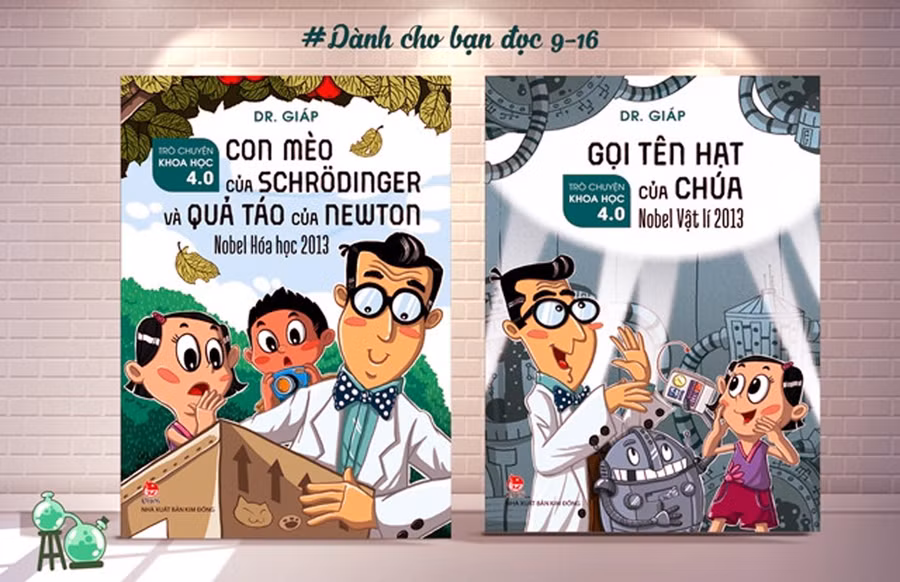 Bìa hai cuốn sách khoa học của TS Giáp Văn Dương