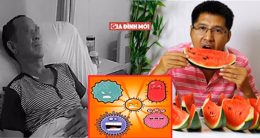 Một người đàn ông đã phải cắt 70cm ruột chỉ vì ăn dưa hấu nhiễm khuẩn - Ảnh minh họa