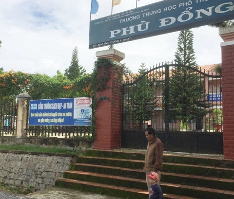 HS cũng bị xáo trộn môi trường học tập