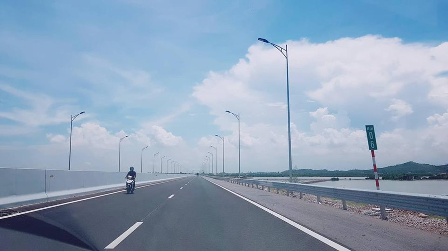 Sau 13h ngày 1/9 cao tốc Hạ Long – Hải Phòng chính thức được đưa vào hoạt động