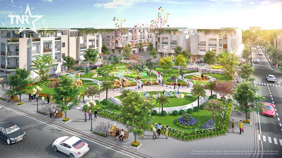 TNR Stars Chợ Mới được thiết kế dựa trên tình yêu với những điệu hò, câu hát thắm tình miền Tây. TNR Stars Chợ Mới được thiết kế dựa trên tình yêu với những điệu hò, câu hát thắm tình miền Tây.