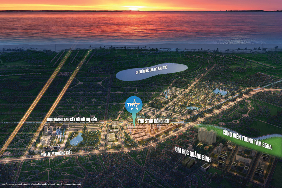 Dự án TNR Stars Đồng Hới sở hữu vị trí trung tâm quy hoạch cụm đô thị phía Bắc Đồng Hới. Dự án TNR Stars Đồng Hới sở hữu vị trí trung tâm quy hoạch cụm đô thị phía Bắc Đồng Hới.