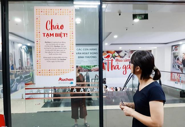 Auchan chính thức đóng cửa 15 siêu thị tại Việt Nam