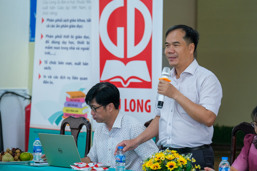 Ông Nguyễn Phúc Tăng - Phó Giám đốc Sở GD&amp;ĐT TP Cần Thơ phát biểu.