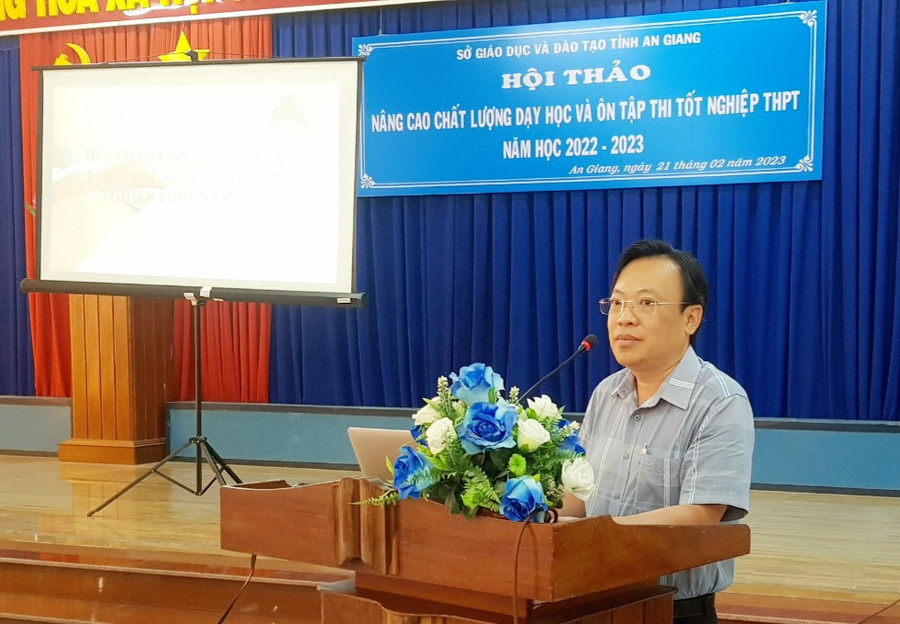 Lãnh đạo Sở phát biểu chỉ đạo hội thảo. Lãnh đạo Sở phát biểu chỉ đạo hội thảo.