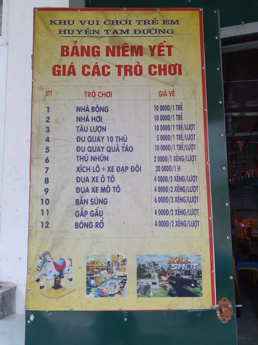 Các mức giá dịch vụ ban hành chưa được cơ quan có thẩm quyền thông qua