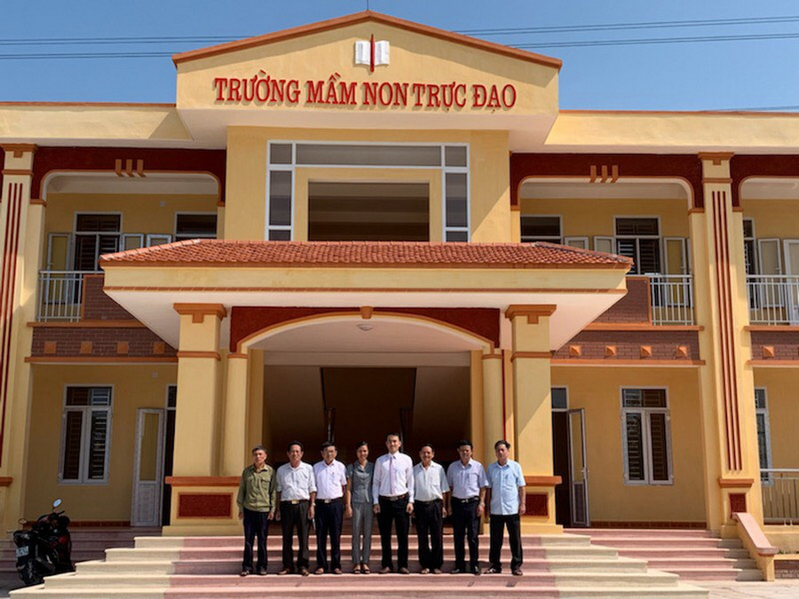 PV GAS tài trợ xây dựng 3 trường, kịp đón năm học mới 2019 - 2020 Công trình khang trang được đưa vào sử dụng trong năm học mới 2019 - 2020