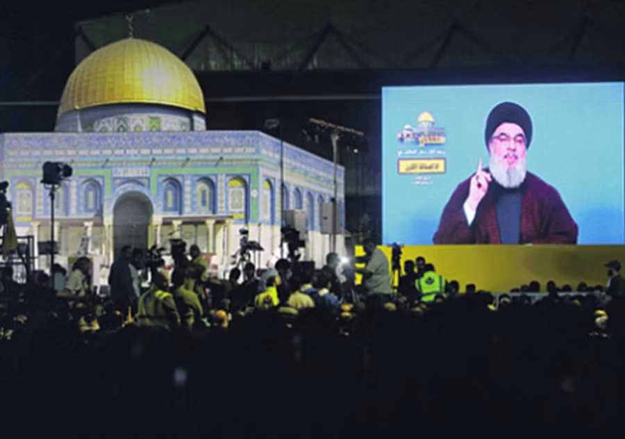 Tuyên bố của Hassan Nasrallah được theo dõi đặc biệt không chỉ ở Trung Đông mà còn ở các nước phương Tây. Ảnh: Reuters