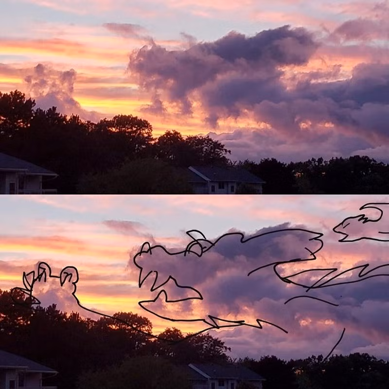 Những đám mây biến hình độc đáo trên bầu trời ảnh 4