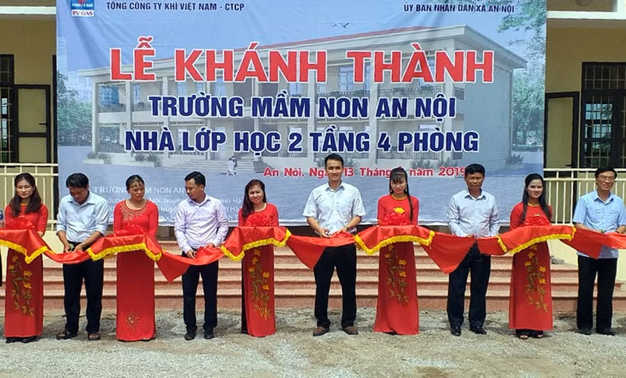 Lễ khánh thành công trình Trường Mầm non An Nội