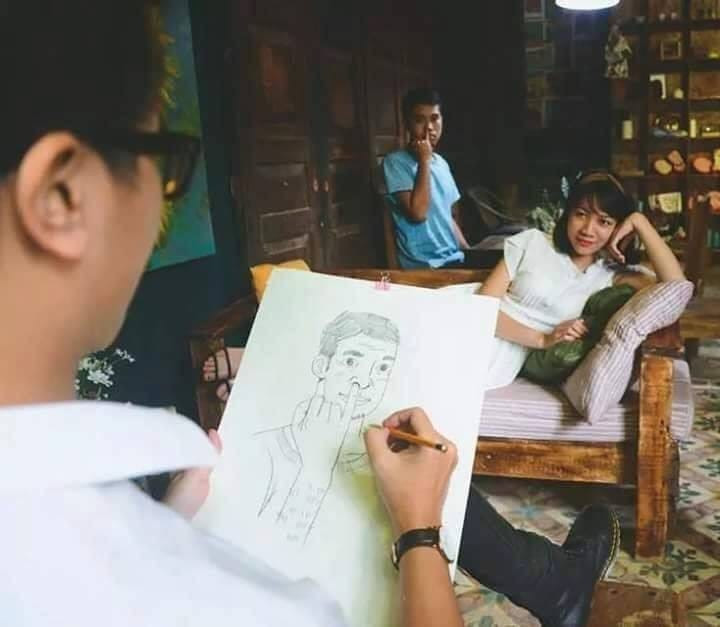 Cứ nghĩ mình là mẫu. Cứ nghĩ mình là mẫu.