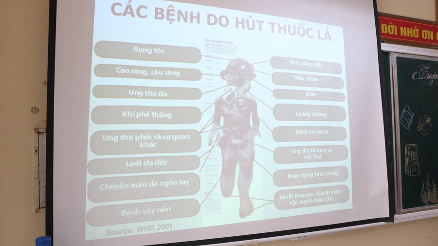 Một số bệnh do hút thuốc lá được Tổ chức Y tế thế giới đưa ra để khuyến cáo tới người dân nên tránh xa khói thuốc lá. Một số bệnh do hút thuốc lá được Tổ chức Y tế thế giới đưa ra để khuyến cáo tới người dân nên tránh xa khói thuốc lá.