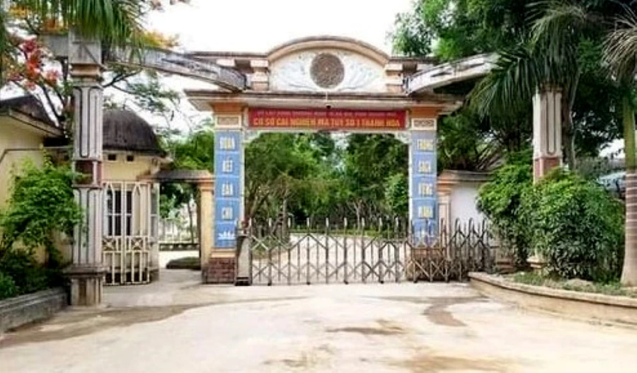 Cơ sở cai nghiện số 1 Thanh Hoá.