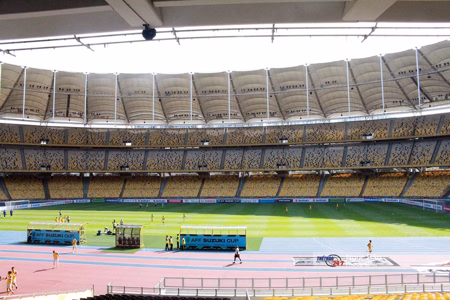 bukit jalil, chung ket aff cup, aff cup 2018, viet nam vs malaysia, hlv park hang seo, aff cup