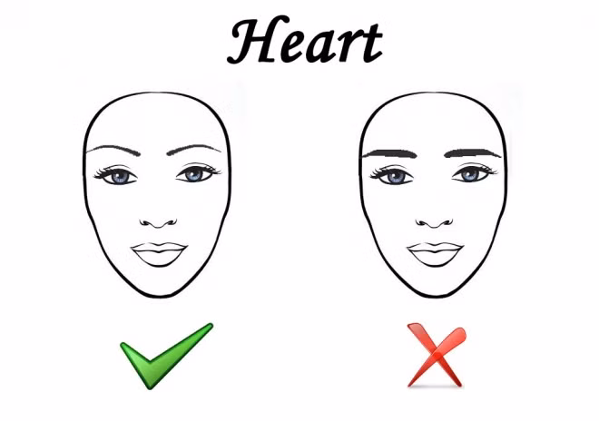 Dáng lông mày chuẩn cho từng khuôn mặt, lông mày, hình dáng lông mày