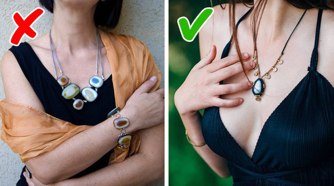 9 kiểu đeo trang sức sai quá sai sẽ khiến chị em già đi trông thấy - Ảnh 1. 9 kiểu đeo trang sức sai quá sai sẽ khiến chị em già đi trông thấy - Ảnh 1.